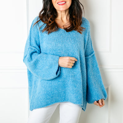 Oversized Mohair Blend Jumper